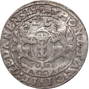 Sigismund III Vasa, ort 1626, Gdansk, wide chain