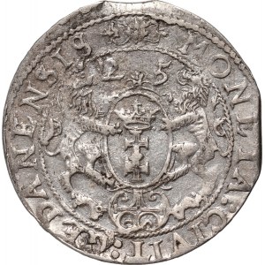 Sigismund III. Vasa, ort 1625, Danzig