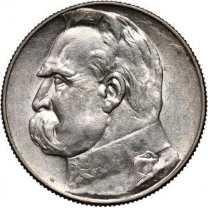 II RP, 5 zlotých 1938, Varšava, Józef Piłsudski