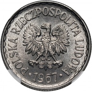 PRL, 1 Zloty 1967