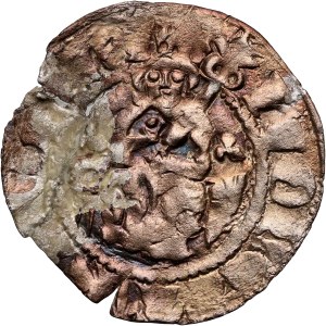 Kazimír III Veľký 1333-1370, polgroš, Krakov