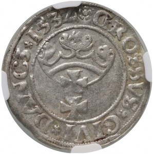 Zikmund I. Starý, penny 1532, Gdaňsk