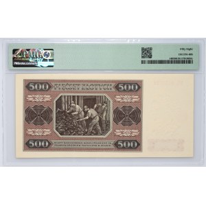 PRL, 500 Zloty 1.07.1948, Serie BL