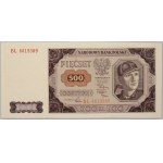 PRL, 500 Zloty 1.07.1948, Serie BL