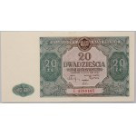 PRL, 20 zlotých 15.05.1946, séria E