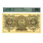 II RP, 10000 polských marek 11.03.1922, série H