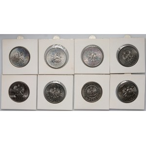 III RP, zestaw, 8 x 20000 złotych okolicznościowych z lat 1993-1994