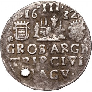 Chorvátsko, Ragusa (Dubrovnik), trojak 1632, St Blaise