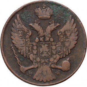 Russische Teilung, Nikolaus I., 3 grosze 1840 MW, Warschau