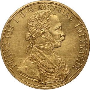 Rakousko, František Josef I., 4 dukáty 1913, Vídeň