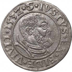 Kniežacie Prusko, Albert Hohenzollern, penny 1532, Königsberg