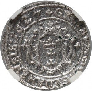 Zikmund III Vasa, penny 1627, Gdaňsk