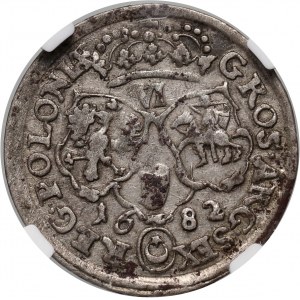 Johann III. Sobieski, Sechspfennig 1682 TLB, Bydgoszcz