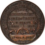 Česká republika, medaila z roku 1898, Výstava architektúry v Prahe