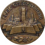 Free City of Gdansk, medal without date, Swimming Competition