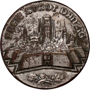 Slobodné mesto Gdansk, medaila z roku 1925
