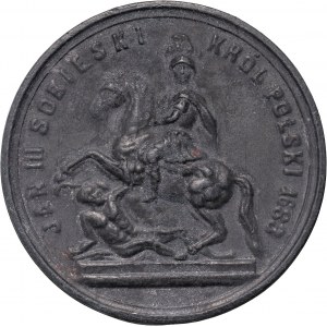 XIX wiek, medal z 1883 roku, 200-lecie Obrony Wiednia