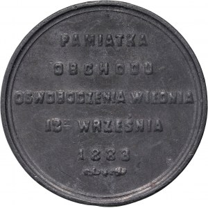 19. storočie, medaila z roku 1883, 200. výročie obrany Viedne