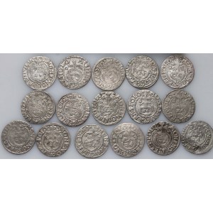 Sigismund III Vasa, set, 16 x half-tracks dated 1622-1625