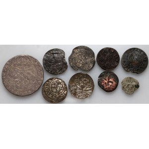 Royal Poland, set of 9 coins