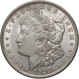 Spojené státy americké, Dollar 1921, Philadelphia, Morgan