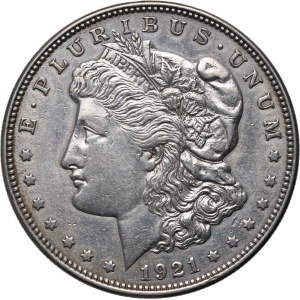 Vereinigte Staaten von Amerika, Dollar 1921, Philadelphia, Morgan