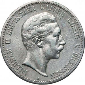 Nemecko, Prusko, Wilhelm II, 5 mariek 1888 A, Berlín