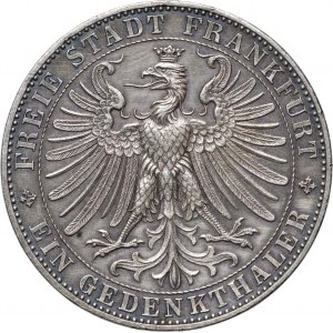 Germany, Frankfurt, Commemorative Thaler 1863, Fürstentag