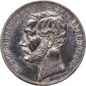 Germany, Schaumburg-Lippe, Adolf Georg, Thaler 1865 B, Hannover