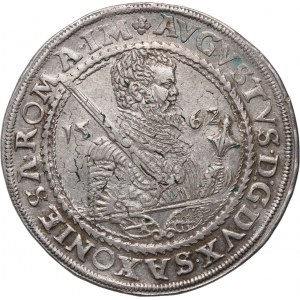 Germany, Saxony, August, Taler 1562 HB, Dresden