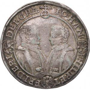 Niemcy, Saksonia-Altenburg, Jan Filip, Fryderyk, Jan Wilhelm i Fryderyk Wilhelm II, talar 1607, Saalfeld