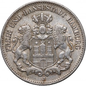 Germany, Hamburg, 2 Mark 1903 J