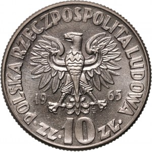 Volksrepublik Polen, 10 Zloty 1965, Nicolaus Copernicus