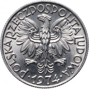 PRL, 5 Zloty 1974, Rybak