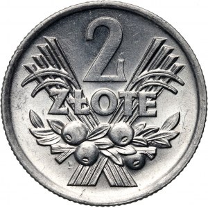 PRL, 2 zloty 1971, Berries