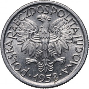 PRL, 2 zloty 1958, Berries