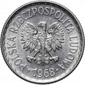 People's Republic of Poland, 1 zloty 1968