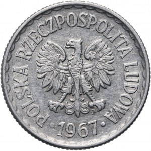 PRL, 1 złoty 1967