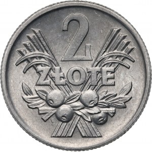 PRL, 2 złote 1972, Jagody