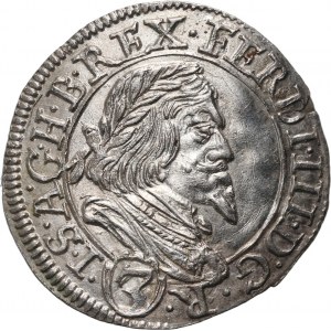Austria, Ferdinand III, 3 Kreuzer 1644, Graz