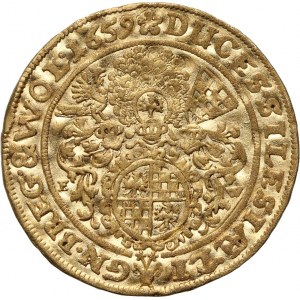 Silesia, Duchy of Legnicko-Brzesko-Wołowo, Jerzy, Ludwik and Chrystian, ducat 1659, Brzeg