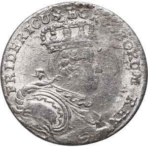 Śląsk pod panowaniem pruskim, Fryderyk II, szóstak 1756 B, Wrocław