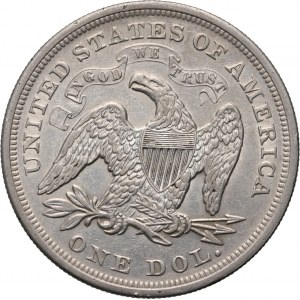 Spojené Štáty Americké, Dollar 1872, Philadelphia, Liberty Seated