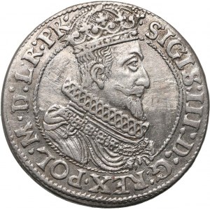 Zikmund III Vasa, ort 1623, Gdaňsk