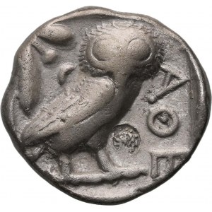 Řecko, Attika, tetradrachma po roce 449 př. n. l., Athény