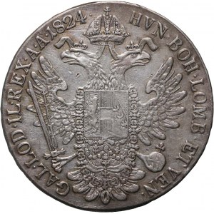 Rakúsko, František I., tolár 1824 B, Kremnica