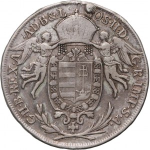 Węgry, Józef II, 1/2 talara 1787 A, Wiedeń