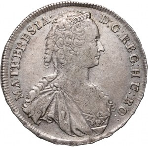 Hungary, Maria Theresia, 1/2 Taler 1745 KB, Kremnitz