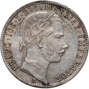 Austria, Franciszek Józef I, floren 1861 A, Wiedeń