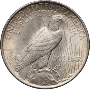 Spojené státy americké, Dollar 1923, Philadelphia, Peace Dollar